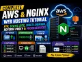 Complete AWS Nginx Tutorial FTP Static Site Multi-Domain Reverse Proxy Microservices
