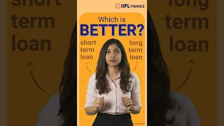 What is the difference between Short term and long term loan? | short term vs long term loan #shorts