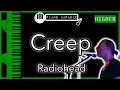 Download Lagu Creep (HIGHER +3) - Radiohead - Piano Karaoke Instrumental