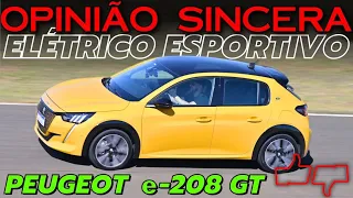 Peugeot e-208 GT elétrico - mais AUTONOMIA e menor PREÇO. Mas VALE a PENA? Um dia de testes na pista