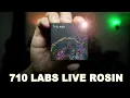 710 Labs live rosin Upside Down Frown