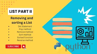List Part II in Nepali Removing and Sorting Elements - A Comprehensive Guide