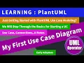 My First PlantUML Use Case Diagram