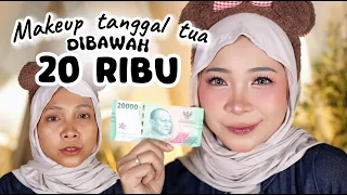 (Belasan Ribu Aja) Makeup Tutorial Under 20K ! Pas Buat Pemula Low Budget Ngirit !!!