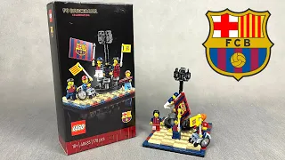 LEGO 40485 | ZWYCIĘSTWO DRUŻYNY FC BARCELONA | RECENZJA