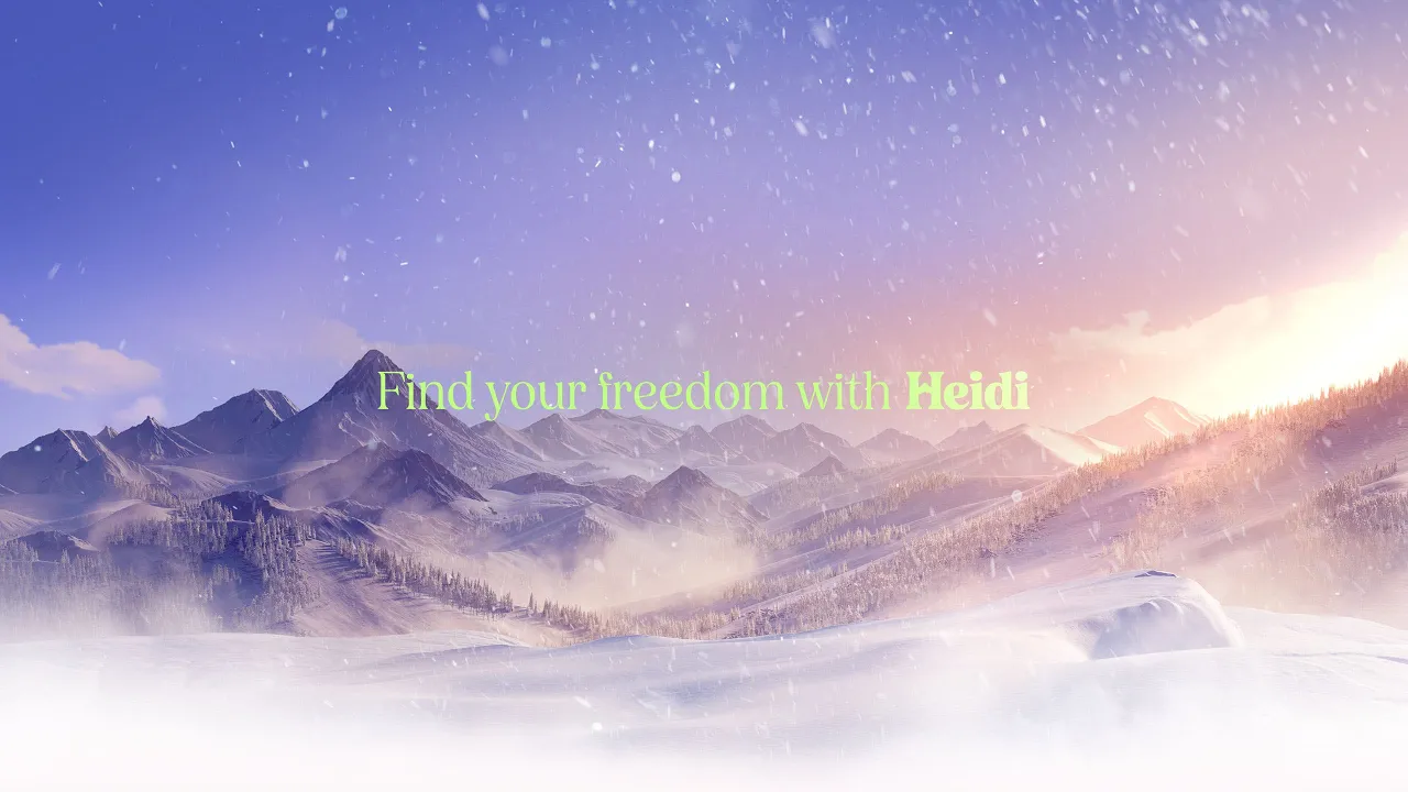 Heidi Holidays — Heidi — Ski Holiday (YouTube video ad)