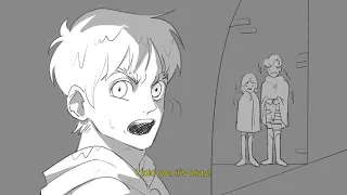 aot animatic cd drama a lounge with the constant sound of rain eren and mikasa