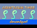 9999 seconds countdown timer - d e v a n a g a r i