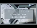 Setting Up A Daily Planner for Productivity Happy Planner Recipe Sheets