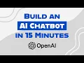 How to Build an AI Chatbot with OpenAI