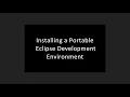 Installing a Portable Version of Eclipse