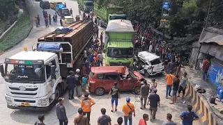 Mobil Remuk Diangkut Towing, Penerobos Bersikeras Tak Mau Dihentikan di Sitinjau Lauik