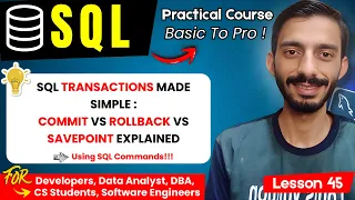 Transaction in SQL Explained in Urdu ACID Properties Practical Demo