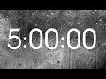 5-Hour Timer with Rain Sounds ASMR Alarm Clock 5 5 5