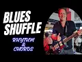 Download Lagu Blues Guitar Shuffle - EASY CHORDS \u0026 RHYTHM