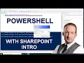 Introduction - PowerShell with SharePoint from Scratch