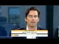 Today Show - Matt Bomer talks bromance with co-star flv