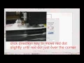 how to use redsail red dot plotter with inpcsign for contour cutting