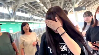 1ヶ月滞在したから別れが辛い英奈