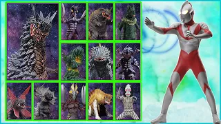 ultraman all kaiju ultraman hayata