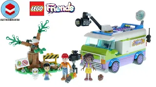 LEGO Friends 41749 Newsroom Van - LEGO Speed Build Review