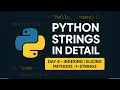 Master Python AI Skills in 30 Days Day 4 - Strings in