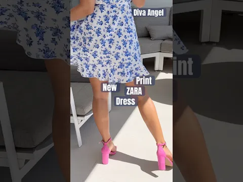 New Zara Print Dress@DivaAngel #trending #fashion #new #zara #shorts for fashion porpoises #life