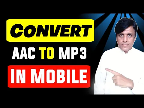 Download MP3 how to convert aac to mp3 in andorid | Convert AAC to MP3 |Best audio converter app
