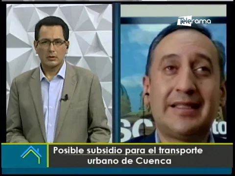 Posible subsidio para el transporte urbano de Cuenca