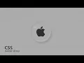 CSS CSS Water Drop Logo Effect