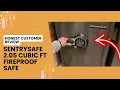 SentrySafe 2 05 Cubic Ft Fireproof Safe Review The Best Fireproof Safe