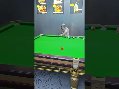 Seven Treasures cue has a big problem #BilliardsAngleShot #KidsPlayingBilliards #Billiards