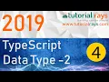 4 TypeScript DataType Example Part 2 2019 - Tutorial Rays By Umar Rahman