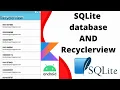 how to fetch all records from SQLite database and put recyclerview in android studio kotlin part-2
