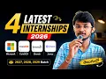 4 Latest Internships 2026 Microsoft CoinDCX Branch Joveo 2027 2028 2029 Batch