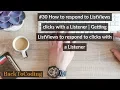 How to respond to ListViews clicks with a Listener Using OnItemClickListener on ListView