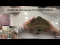 100 ENVELOPE CHALLENGE UNSTUFFING CASH UNSTUFFING MONEY COUNTING