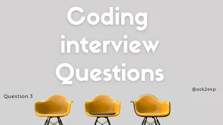 Coding Interview questions 3 Write a program in Java to Reverse an Array ask2exp