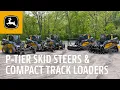 Introducing the P-Tier Skid Steers Compact Track Loaders John Deere Construction