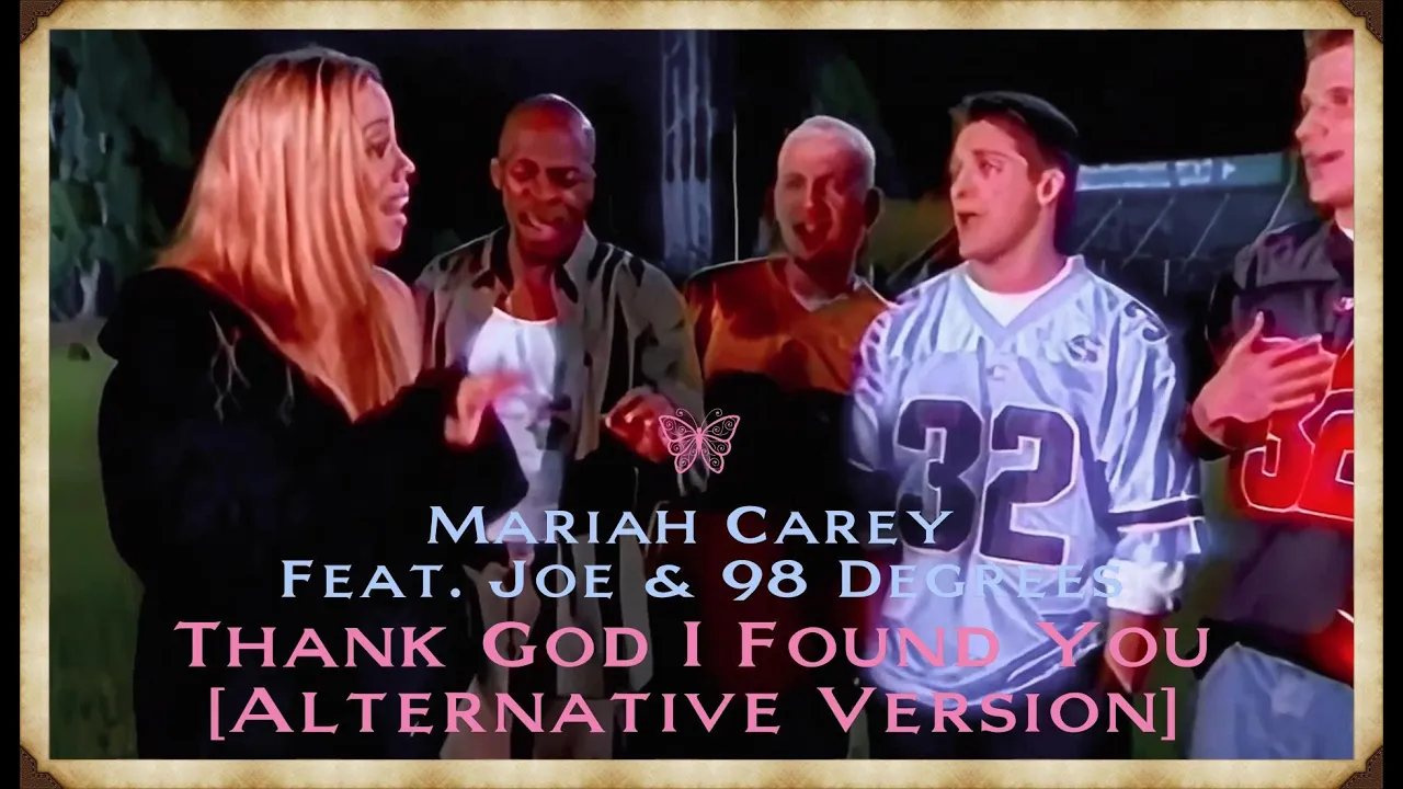 Mariah Carey - Thank God I Found You (Alt. Version) [Remastered] 4K