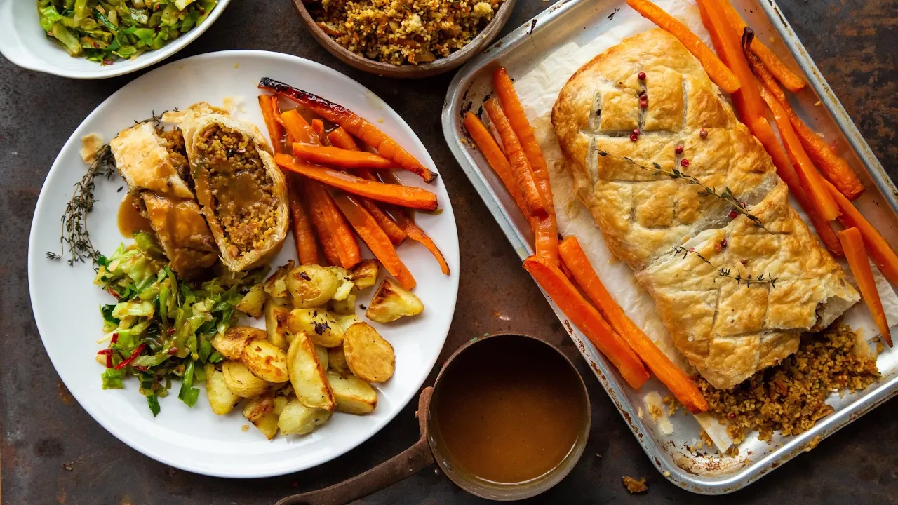 Vegan Wellington   VEGETARIAN VEGAN CHRISTMAS RECIPE