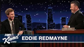 Eddie Redmayne on Auditioning for Star Wars Harry Potter World with Kids Halloween in the UK