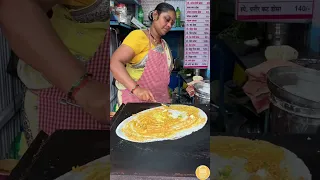 Kolhapur Aunty Making Unique Cheese Cut Dosa | Indian Street Food