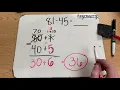 Solving 2 Digit Subtraction Expanded Form WITH Regrouping