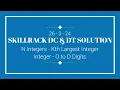 SKILLRACK DAILY CHALLENGE AND DAILY TEST SOLUTION 26-03 C Java Python
