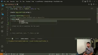 Coding Challenge JavaScript Count truthy