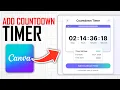 How to Add Countdown Timer in Canva Website Full Guide