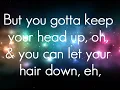 Keep Your Head Up - Andy Grammer (Lyrics)