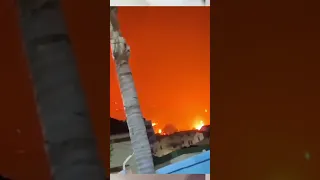 عاجل ربي يستر حرائق على عدة ولايات من الوطن من الصعب السيطرة عليها بسبب الرياح القوية 