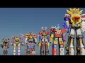 Lagu Gattai Robo \u0026 Megazord Size Comparison| Super Sentai \u0026 Power Ranger